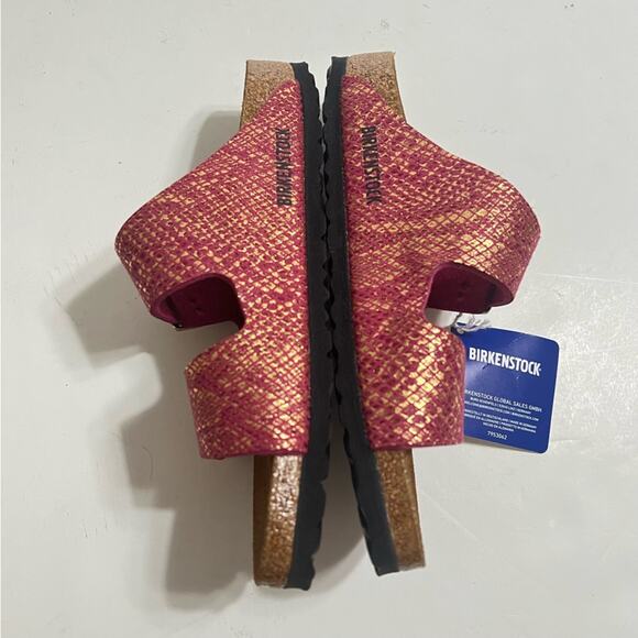 Birkenstock Arizona Python Comfort Sandal Size 6 - Picture 12 of 14